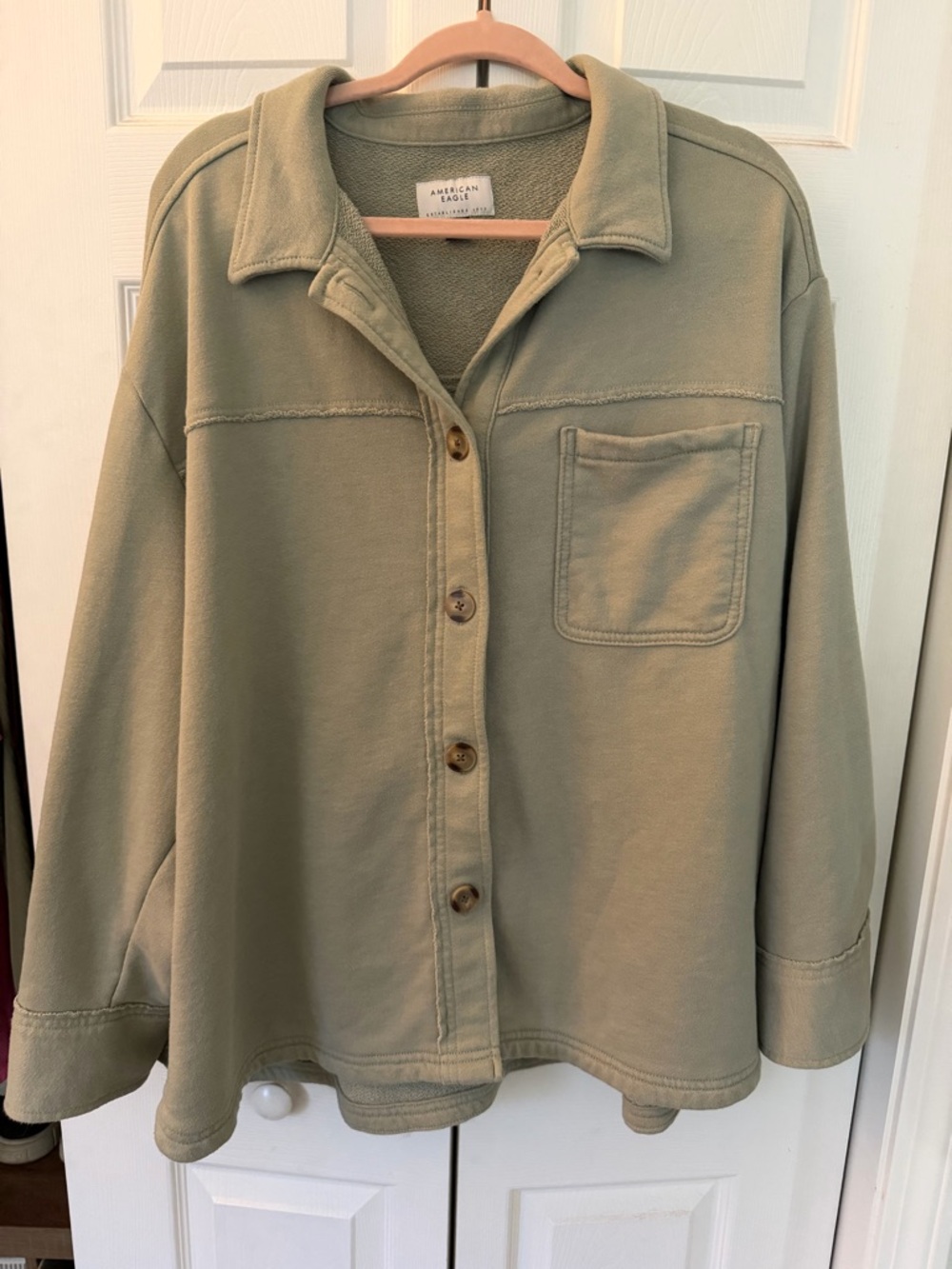 AE Fleece Shacket